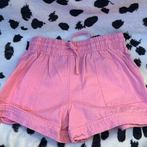 Pink shorts